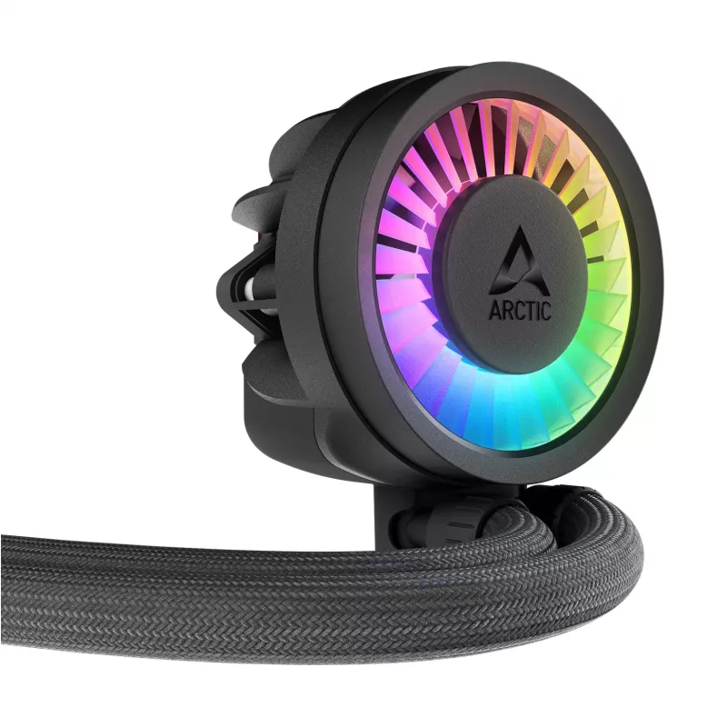 ARCTIC Liquid Freezer III Pro 420 A-RGB Multi Compatible Viss vienā CPU ūdens dzesētājs ar A-RGB