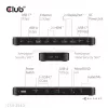 Doko stacija CLUB 3D 14-1 USB-C Quad Display USB4 ar 2× USB 2.0 portiem