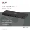 Doko stacija CLUB 3D 14-1 USB-C Quad Display USB4 ar 2× USB 2.0 portiem
