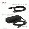 Doko stacija CLUB 3D 14-1 USB-C Quad Display USB4 ar 2× USB 2.0 portiem