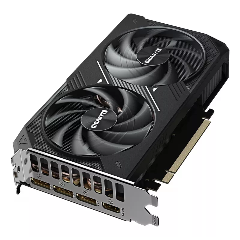 GIGABYTE GeForce RTX 5060 Ti WINDFORCE MAX OC 8G grafiskā karte - 8 GB GDDR7, 128 bitu, PCI-E 5.0, 2587 MHz kodola frekvence, 3 x DP, 1 x HDMI, NVIDIA DLSS 4, GV-N506TWF2MAX OC-8GD