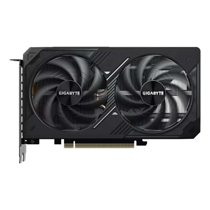 Grafikas karte GIGABYTE GeForce RTX 5060 Ti 16GB GDDR7 PCIe 5.0, 128-bit, 28000 MHz, WINDFORCE 2X, 2-slot, 208×120×40 mm