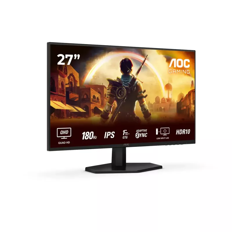 AOC G4 Q27G42XE datora monitors 68,6 cm (27 colli) 2560 x 1440 pikseļi Quad HD Melns, Sarkans