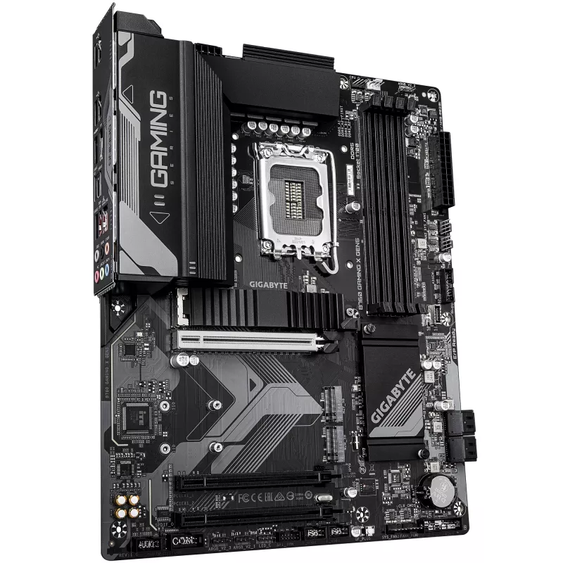 GIGABYTE B760 GAMING X GEN5 mātesplate - atbalsta 14. paaudzes Intel Core CPU, 8+1+1 fāžu VRM, līdz 5600MHz DDR5, 3xPCIe 4.0 M.2, 2.5 GbE LAN, USB 3.2 Gen 2