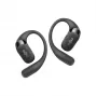SHOKZ OpenFit 2+ austiņas, bezvadu, auss āķa tipa, ievietojamas, zvani/mūzika, Bluetooth, melnas