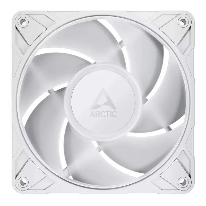 ARCTIC Freezer P12 Pro A-RGB (Balts) - 120 mm A-RGB PWM ventilators ar kabeļa sadalītāju