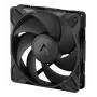 ARCTIC P14 Pro PST 140 mm PWM ventilators ar kabeļa sadalītāju, melns