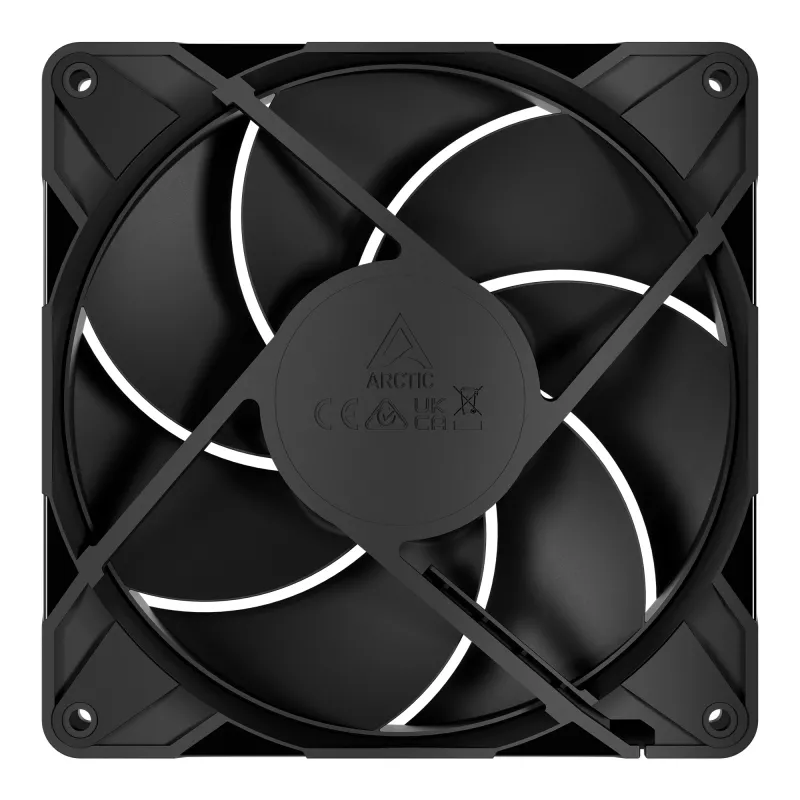 ARCTIC P14 Pro PST 140 mm PWM ventilators ar kabeļa sadalītāju, melns