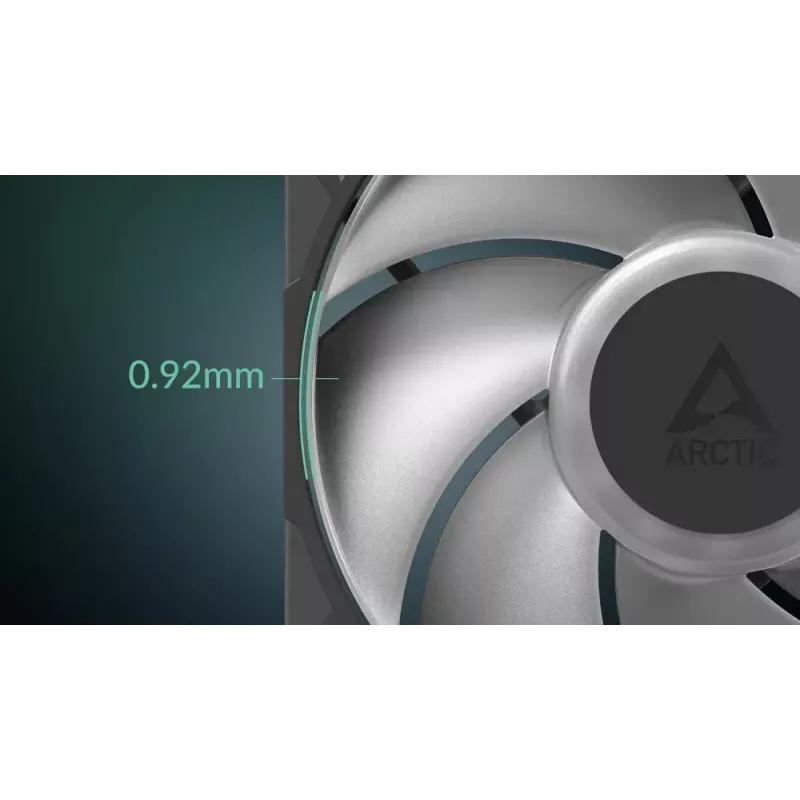 Ventilators Arctic P14 Pro A-RGB 140 mm 400-2500 RPM melns