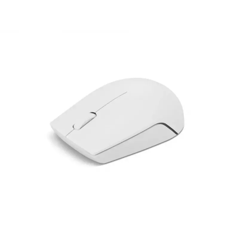 Bezvadu kompaktā pele Lenovo Compact Mouse ar bateriju — ambidekstra, 1000 DPI, RF bezvadu, 3 pogas, pelēka