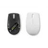 Bezvadu kompaktā pele Lenovo Compact Mouse ar bateriju — ambidekstra, 1000 DPI, RF bezvadu, 3 pogas, pelēka