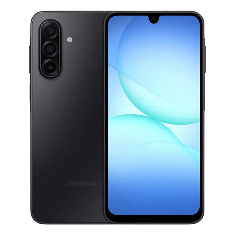 Samsung Galaxy A17 5G 17 cm (6.7 collas) Hybrid Dual SIM Android 15 USB Type-C 4 GB 128 GB 5000 mAh Melna
