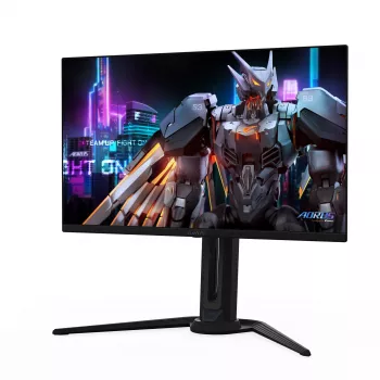 GIGABYTE AORUS FO27Q5P OLED QHD Spēļu Monitors - 2560 x 1440, 500Hz, 0,03ms, KVM, 300 cd/m², FreeSync Premium Pro, DisplayHDR True Melns 500, DisplayPort 2.1