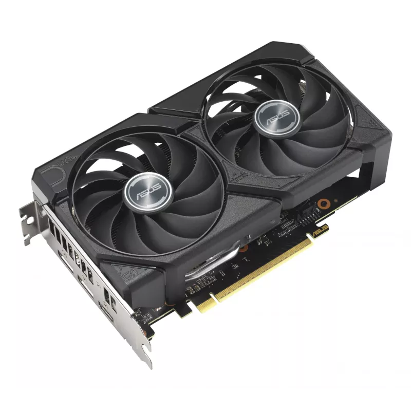 Grafikas karte ASUS Dual Radeon RX 9060 XT 16 GB GDDR6, 128 bitu, PCIe 5.0, 2 ventilatori