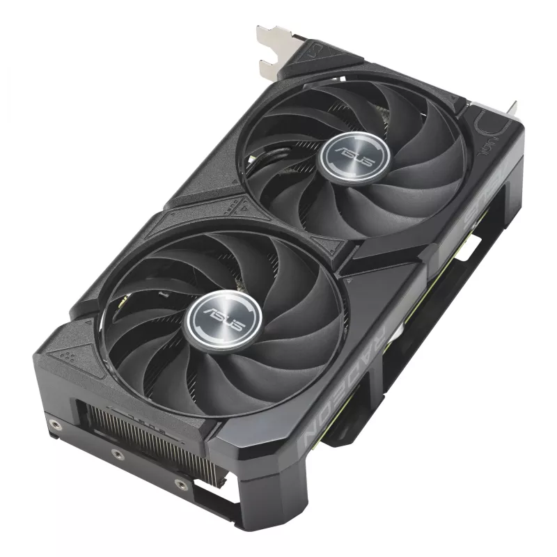 Grafikas karte ASUS Dual Radeon RX 9060 XT 16 GB GDDR6, 128 bitu, PCIe 5.0, 2 ventilatori