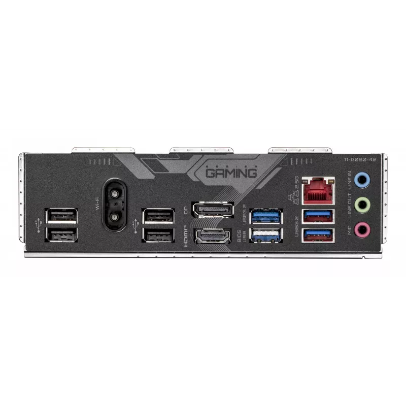 GIGABYTE B760M GAMING X WIFI6E GEN5 Micro ATX mātesplate, LGA1700, B760, DDR5 līdz 5600MHz, 4 DIMM, 2x PCIe 4.0 M.2, Wi‑Fi 6E, 2.5GbE