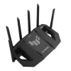 ASUS 90IG0A30-MO9C00 bezvadu maršrutētājs 2.5 Gigabit Ethernet Tri-band (2.4 GHz / 5 GHz / 6 GHz) Melns