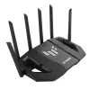 ASUS 90IG0A30-MO9C00 bezvadu maršrutētājs 2.5 Gigabit Ethernet Tri-band (2.4 GHz / 5 GHz / 6 GHz) Melns