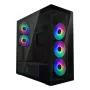 PC korpuss ARCTIC Xtender (Mirror Black) Midi Tower Melns