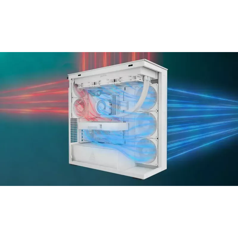 ARCTIC Xtender (Balts) Premium E-ATX datora korpuss