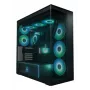 ARCTIC Xtender (Melns) Premium E-ATX datora korpuss, Midi Tower, PC, Melns, EATX, Metāls, Rūdīts stikls, Spēlēm