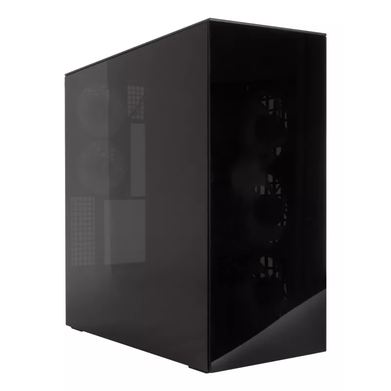 ARCTIC Xtender (Melns) Premium E-ATX datora korpuss, Midi Tower, PC, Melns, EATX, Metāls, Rūdīts stikls, Spēlēm