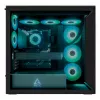 ARCTIC Xtender (Melns) Premium E-ATX datora korpuss, Midi Tower, PC, Melns, EATX, Metāls, Rūdīts stikls, Spēlēm