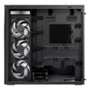 ARCTIC Xtender (Melns) Premium E-ATX datora korpuss, Midi Tower, PC, Melns, EATX, Metāls, Rūdīts stikls, Spēlēm