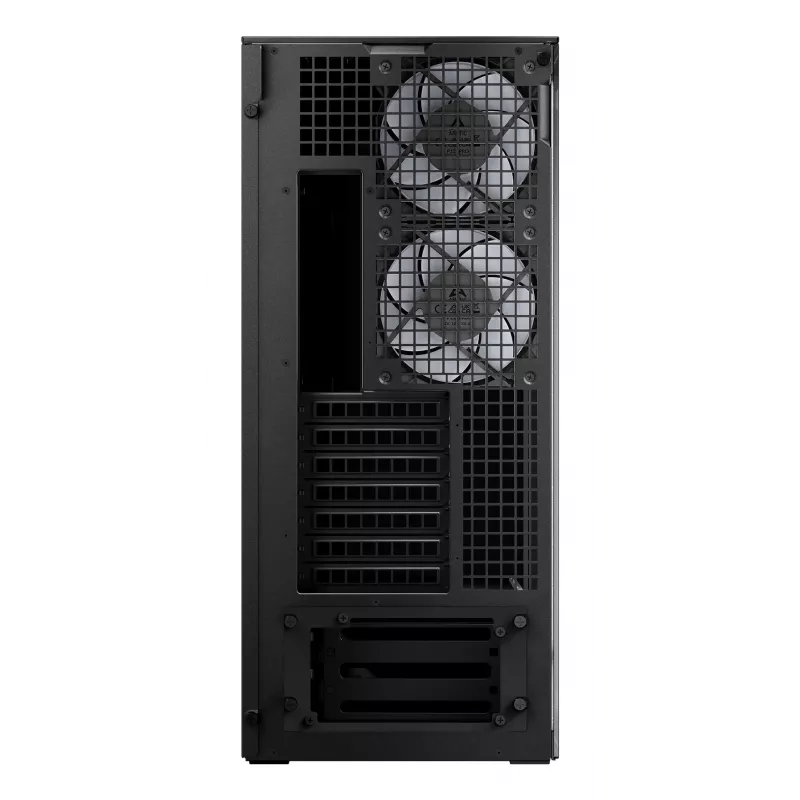 ARCTIC Xtender (Melns) Premium E-ATX datora korpuss, Midi Tower, PC, Melns, EATX, Metāls, Rūdīts stikls, Spēlēm