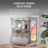 CORSAIR Midi Tower 3500x Rs-r ArGB White