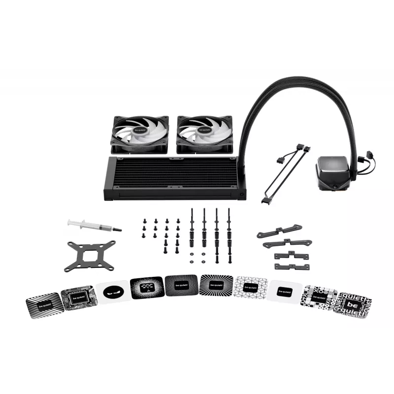 be quiet! PURE LOOP 3 LX procesora vispārējā šķidruma dzesēšanas sistēma 12 cm Melna 1 gab.