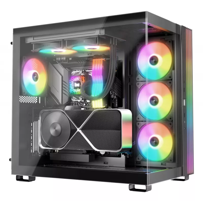 be quiet! PURE LOOP 3 LX procesora vispārējā šķidruma dzesēšanas sistēma 12 cm Melna 1 gab.