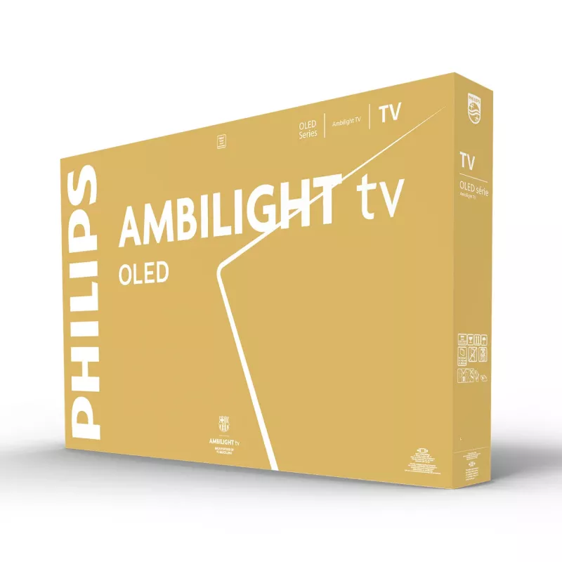 Philips 48OLED770 121.9 cm (48 collas) 4K Ultra HD viedais televizors Wi-Fi melns
