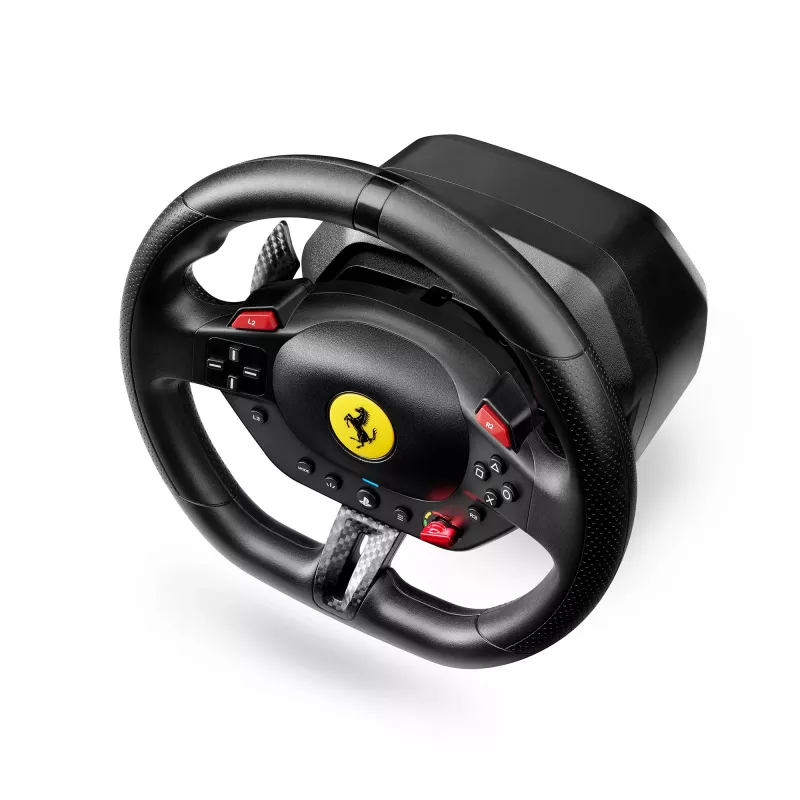 Thrustmaster T98-P FERRARI 296 GTB melna stūre + pedāļi PC, PlayStation 4, PlayStation 5