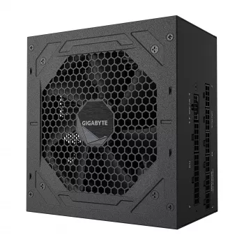 GIGABYTE UD750GM PG5 V2 barošanas bloks - PCIe Gen 5.1, 80 PLUS Gold, pilnībā modulārs dizains, 120 mm ventilators, saderīgs ar ATX 3.1, ES kontaktdakša