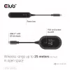 CLUB3D Wireless USB-C® uz HDMI™, 1920 x 1080 pikseļi, AV raidītājs un uztvērējs, vadu un bezvadu, melns, HDCP