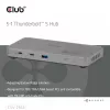 CLUB3D CSV-2563 5-1 Thunderbolt™ 5 Hub Triple video 5K60Hz Thunderbolt™ Share Sertificēts 180 W