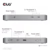 CLUB3D CSV-2563 5-1 Thunderbolt™ 5 Hub Triple video 5K60Hz Thunderbolt™ Share Sertificēts 180 W