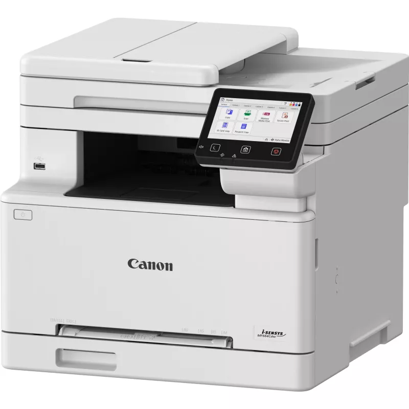 Daudzfunkciju lāzerprinteris Canon i-SENSYS MF664Cdw — krāsu, 1200x1200 DPI, 25 ppm, A4, Wi‑Fi, duplekss