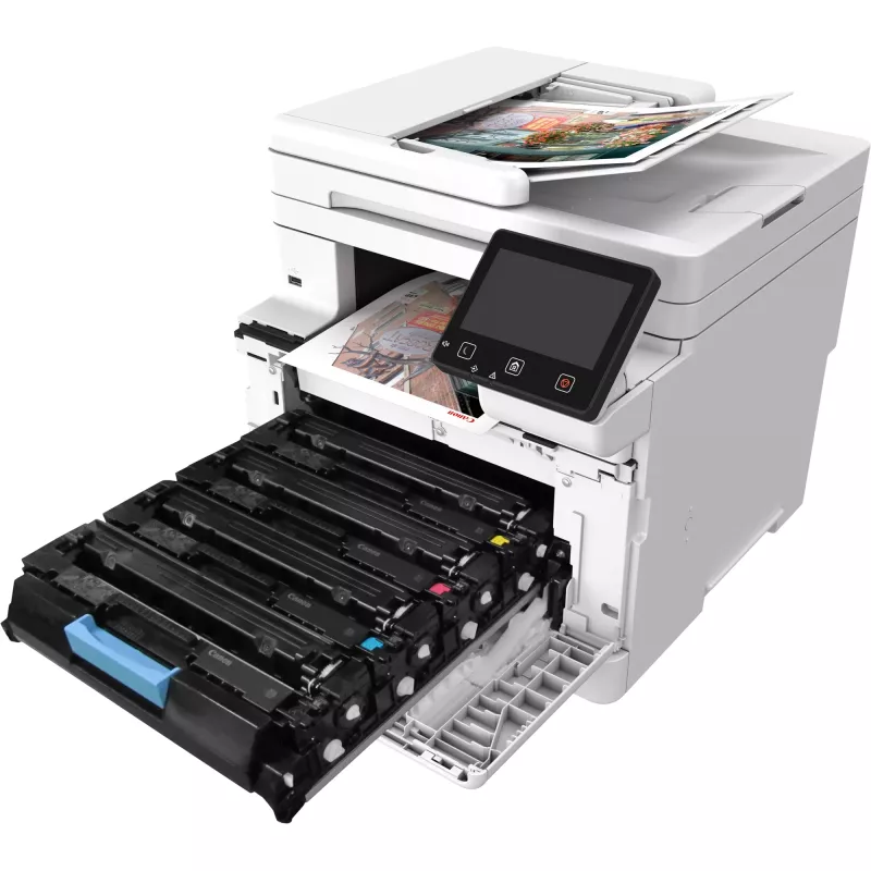 Daudzfunkciju lāzerprinteris Canon i-SENSYS MF664Cdw — krāsu, 1200x1200 DPI, 25 ppm, A4, Wi‑Fi, duplekss