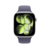 APPLE Watch Series 11 GPS 46mm sudraba alumīnija korpuss ar Purple Fog Sport siksniņu M/L