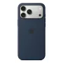 APPLE iPhone 17 Pro Max - Silikona maciņš ar MagSafe - Midnight