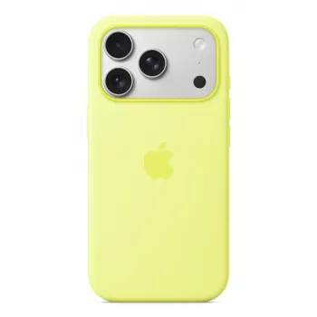 APPLE iPhone 17 Pro - Silikona maciņš ar MagSafe - Neon dzeltena