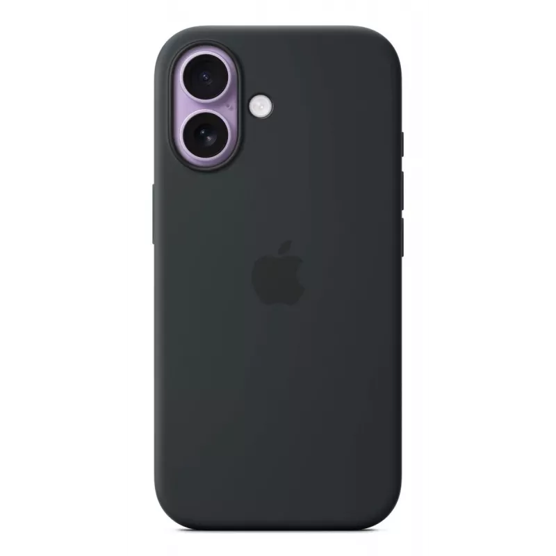 APPLE Apple Silicone Case with MagSafe iPhone 17 Melns
