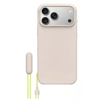 APPLE Beats iPhone 17 Pro Max - Korpusa vāciņš ar paliktņa funkciju, MagSafe un kameras vadību - Lime Stone