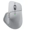 Logitech pele MX Master 4 — labā roka, lāzers 8000 DPI, RF bezvadu + Bluetooth, 8 pogas, pelēka