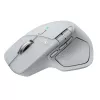 Logitech pele MX Master 4 — labā roka, lāzers 8000 DPI, RF bezvadu + Bluetooth, 8 pogas, pelēka