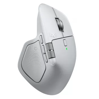 LOGITECH MX Master 4 for Mac - Bezvadu pele - Balts Sudrabs