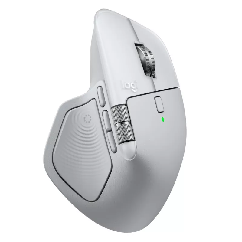 LOGITECH MX Master 4 for Mac - Bezvadu pele - Balts Sudrabs