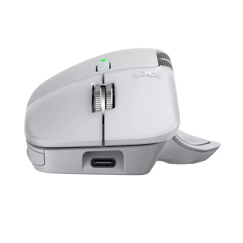 LOGITECH MX Master 4 for Mac - Bezvadu pele - Balts Sudrabs